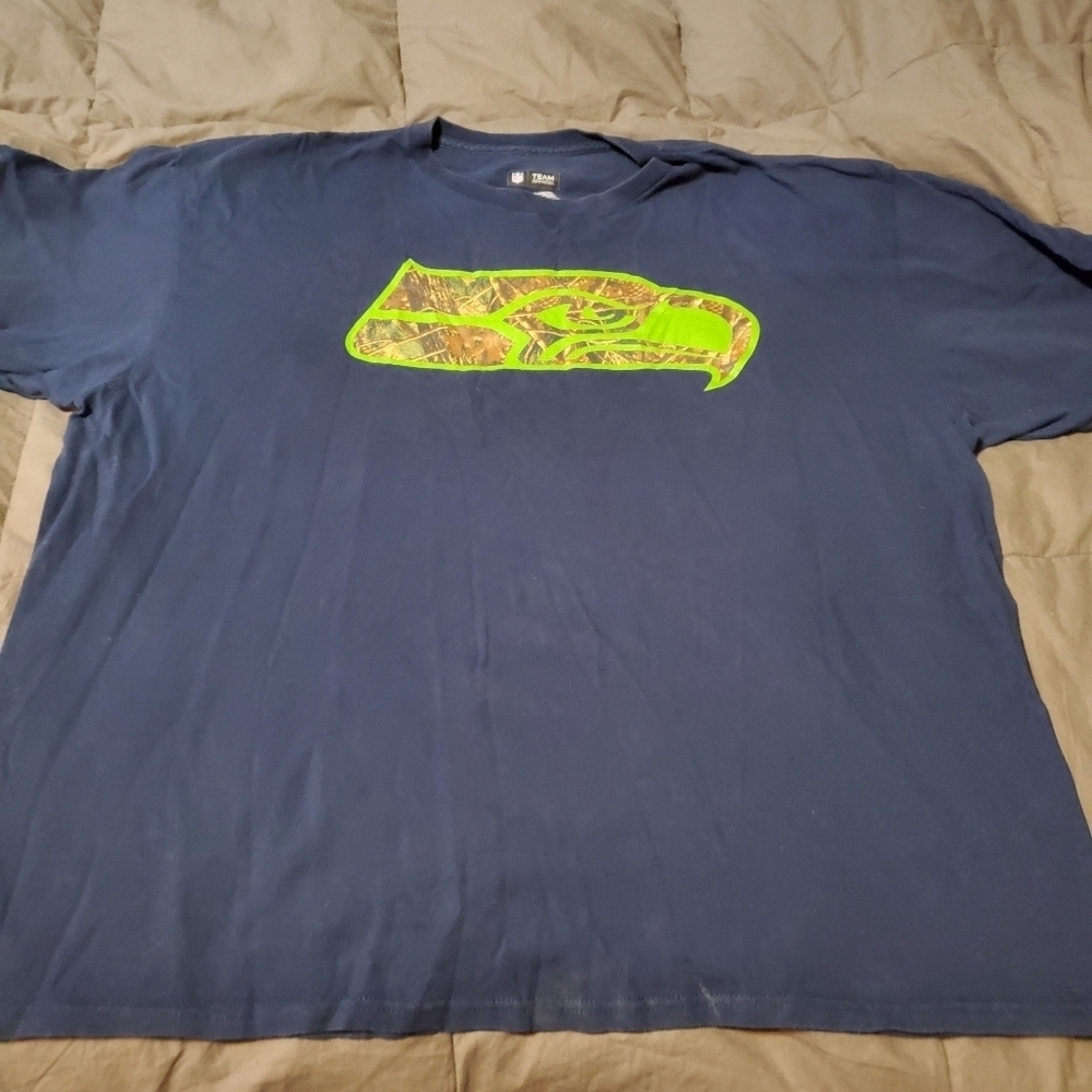 SEATTLE Seahawks NFL camo t shirt
